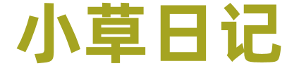 小草日记